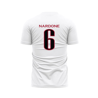 St. Joe's - NCAA Women's Soccer : Valentina Nardone - White Soccer Jersey-1