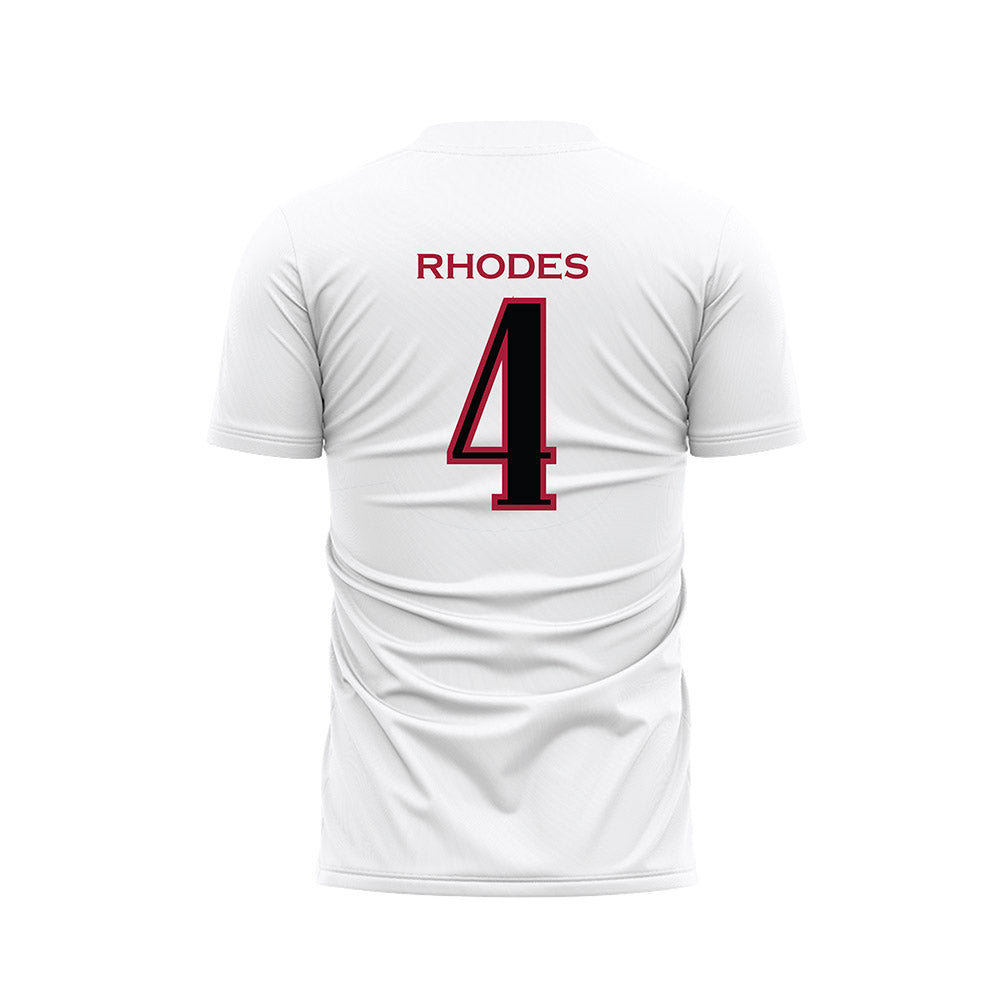 St. Joe's - NCAA Women's Soccer : Ashley Rhodes - White Soccer Jersey-1