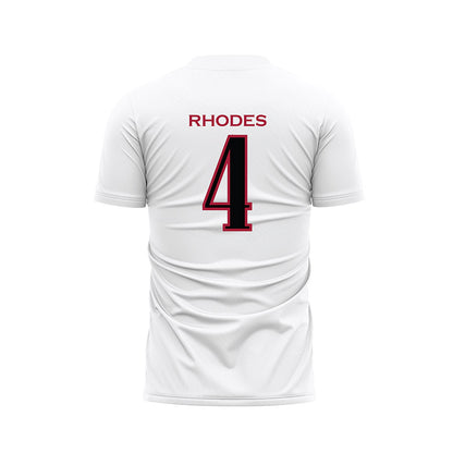 St. Joe's - NCAA Women's Soccer : Ashley Rhodes - White Soccer Jersey-1
