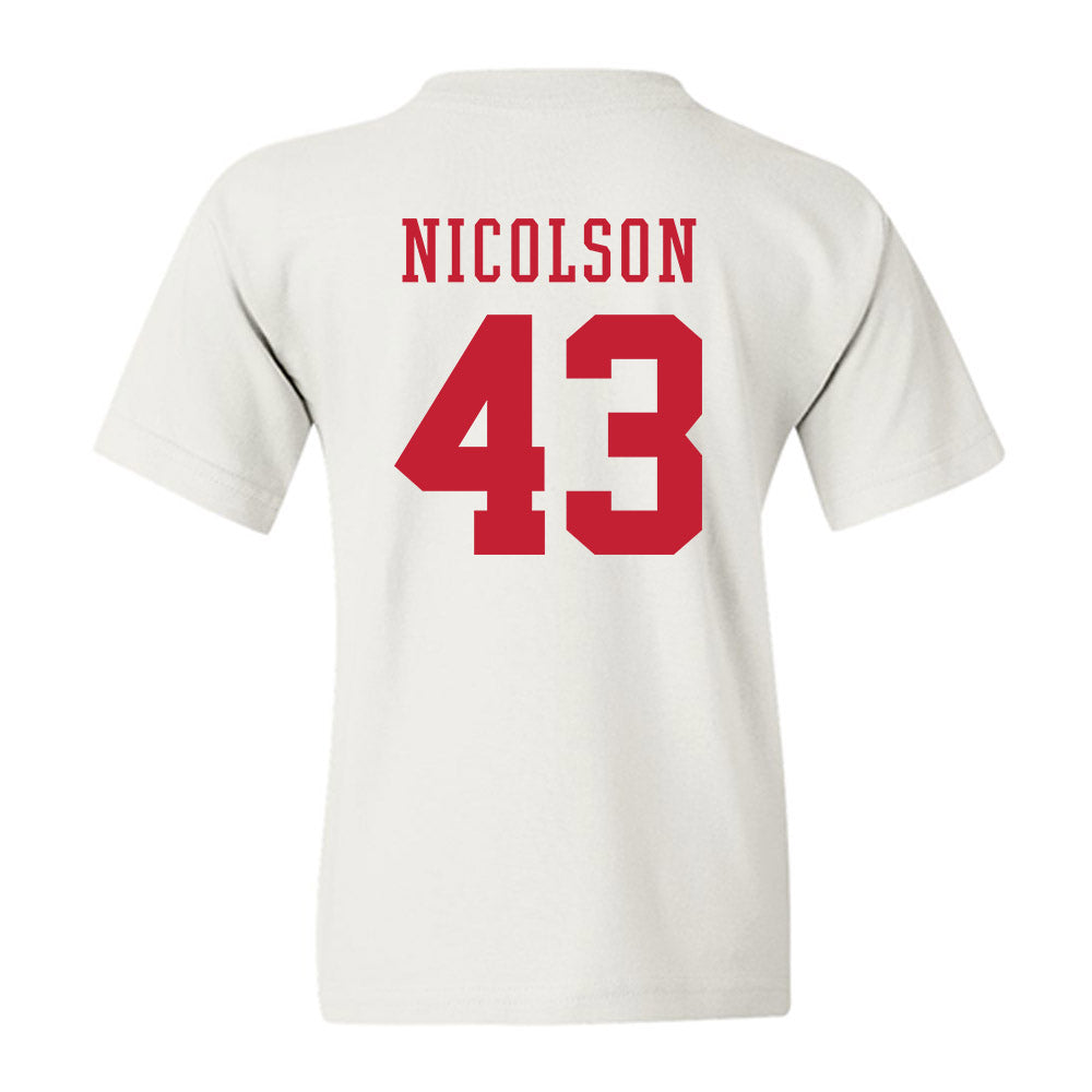 Arizona - NCAA Football : Drew Nicolson - Sports Shersey Youth T-Shirt-1