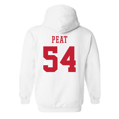 Arizona - NCAA Football : Keona Peat - Sports Shersey Hooded Sweatshirt-1