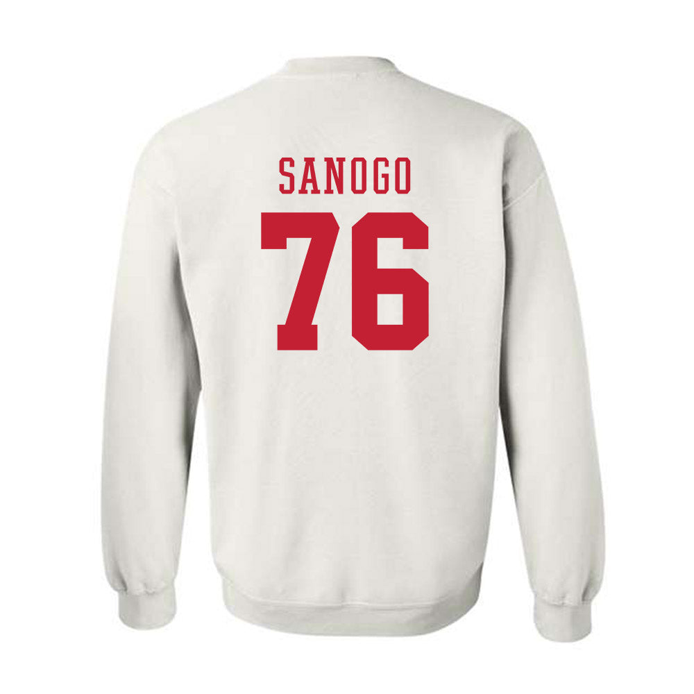 Arizona - NCAA Football : Khalil Sanogo - Sports Shersey Crewneck Sweatshirt-1