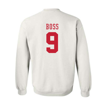 Arizona - NCAA Football : Tyrese Boss - Sports Shersey Crewneck Sweatshirt-1