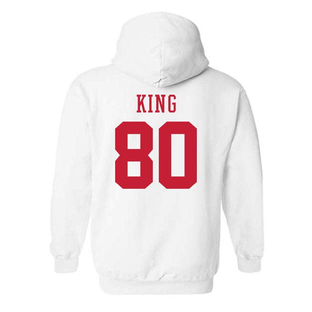 Arizona - NCAA Football : Shane King - Sports Shersey Hooded Sweatshirt-1
