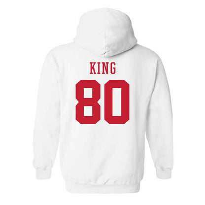 Arizona - NCAA Football : Shane King - Sports Shersey Hooded Sweatshirt-1