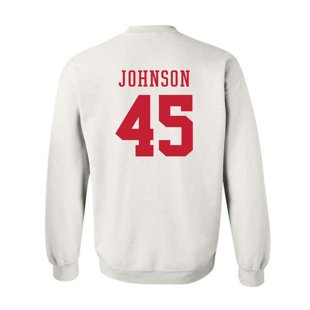 Arizona - NCAA Football : Victory Johnson - Sports Shersey Crewneck Sweatshirt-1