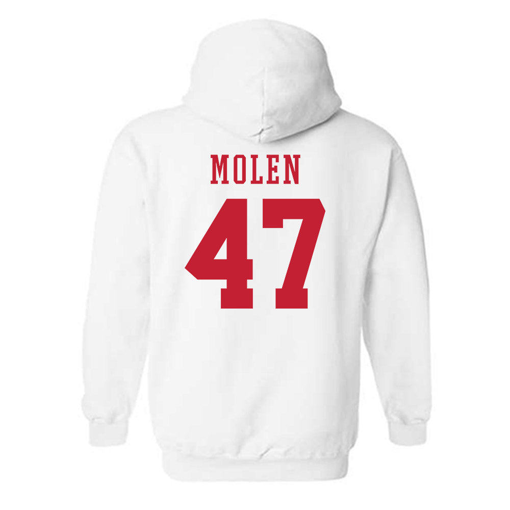 Arizona - NCAA Football : Broden Molen - Sports Shersey Hooded Sweatshirt-1