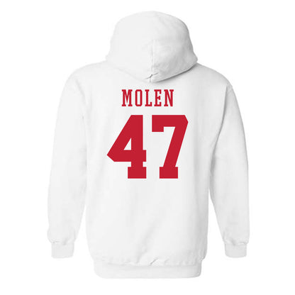 Arizona - NCAA Football : Broden Molen - Sports Shersey Hooded Sweatshirt-1