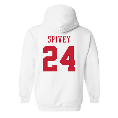 Arizona - NCAA Football : Kingston Spivey - Sports Shersey Hooded Sweatshirt-1