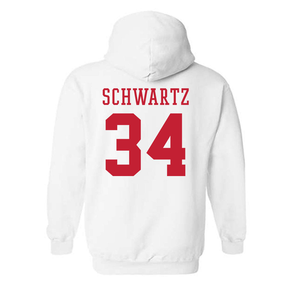Arizona - NCAA Football : Carter Schwartz - Sports Shersey Hooded Sweatshirt-1