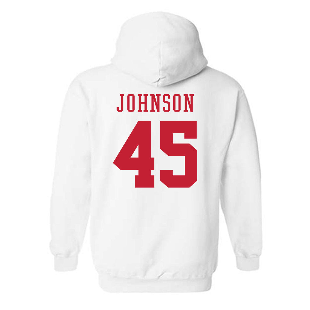 Arizona - NCAA Football : Victory Johnson - Sports Shersey Hooded Sweatshirt-1