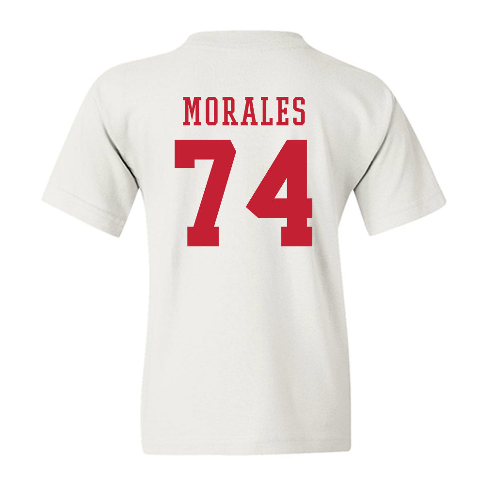 Arizona - NCAA Football : Justin Morales - Sports Shersey Youth T-Shirt-1