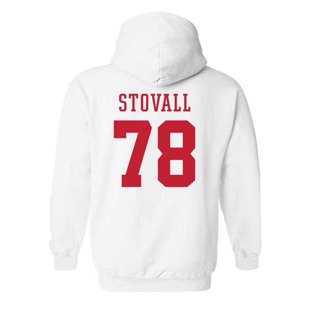 Arizona - NCAA Football : Grayson Stovall - Sports Shersey Hooded Sweatshirt-1
