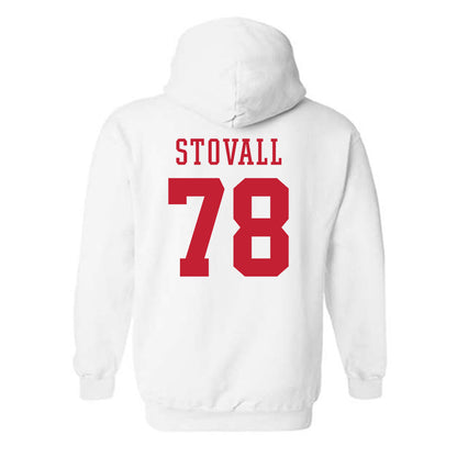 Arizona - NCAA Football : Grayson Stovall - Sports Shersey Hooded Sweatshirt-1