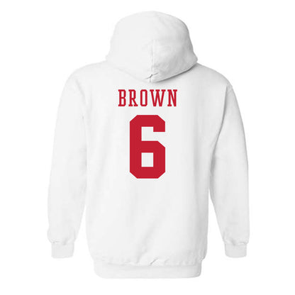 Arizona - NCAA Football : Taye Brown - Sports Shersey Hooded Sweatshirt