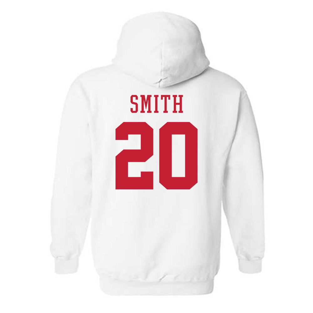 Arizona - NCAA Football : Caleb Smith - Sports Shersey Hooded Sweatshirt-1