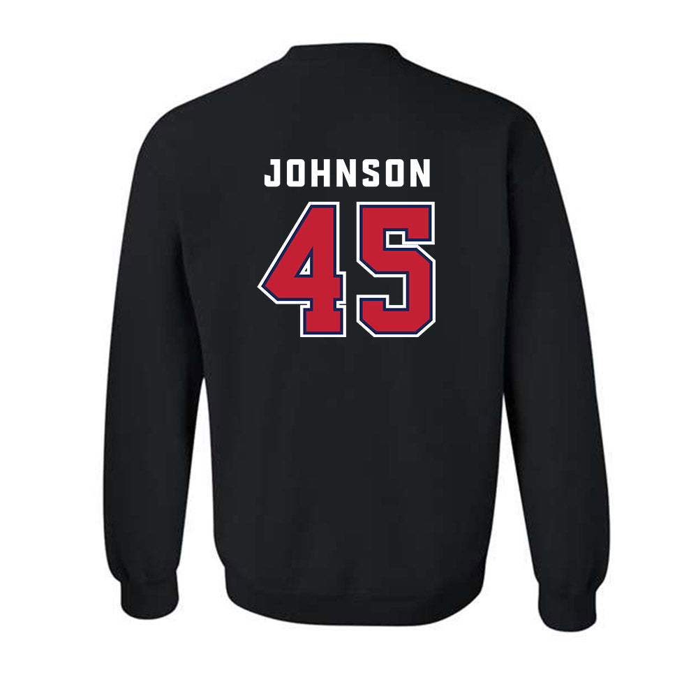 Arizona - NCAA Football : Victory Johnson - Sports Shersey Crewneck Sweatshirt-1