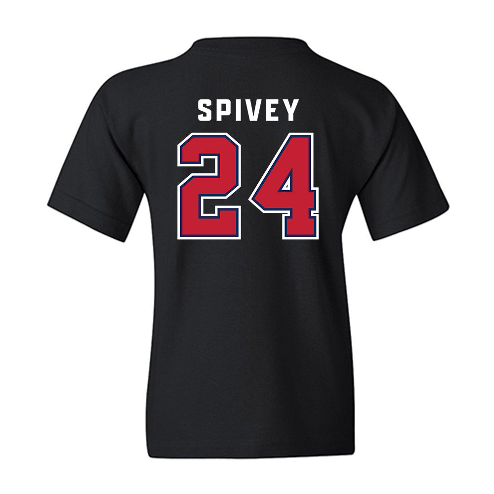 Arizona - NCAA Football : Kingston Spivey - Sports Shersey Youth T-Shirt-1