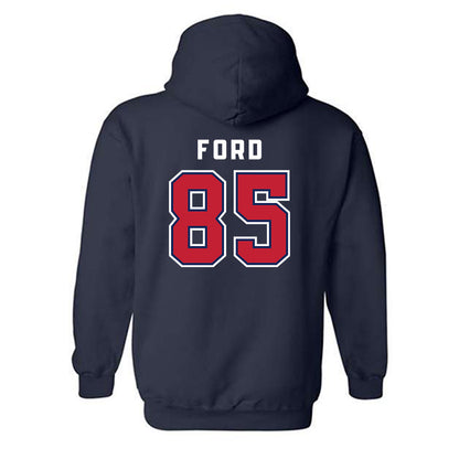 Arizona - NCAA Football : Kellan Ford - Sports Shersey Hooded Sweatshirt-1