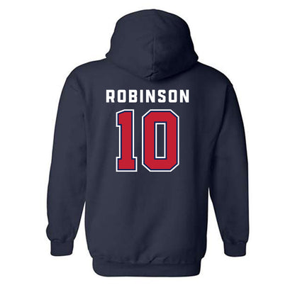 Arizona - NCAA Football : Myron Robinson - Sports Shersey Hooded Sweatshirt-1