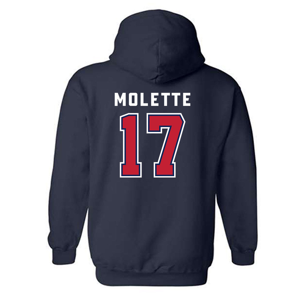 Arizona - NCAA Football : Lee Molette - Sports Shersey Hooded Sweatshirt-1
