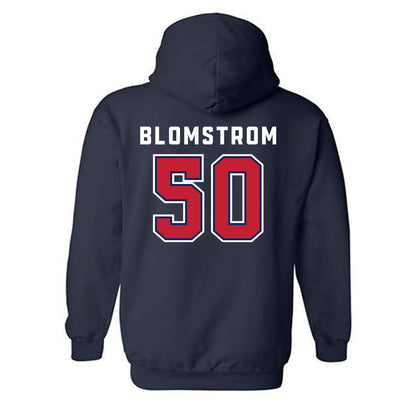 Arizona - NCAA Football : Cooper Blomstrom - Sports Shersey Hooded Sweatshirt-1