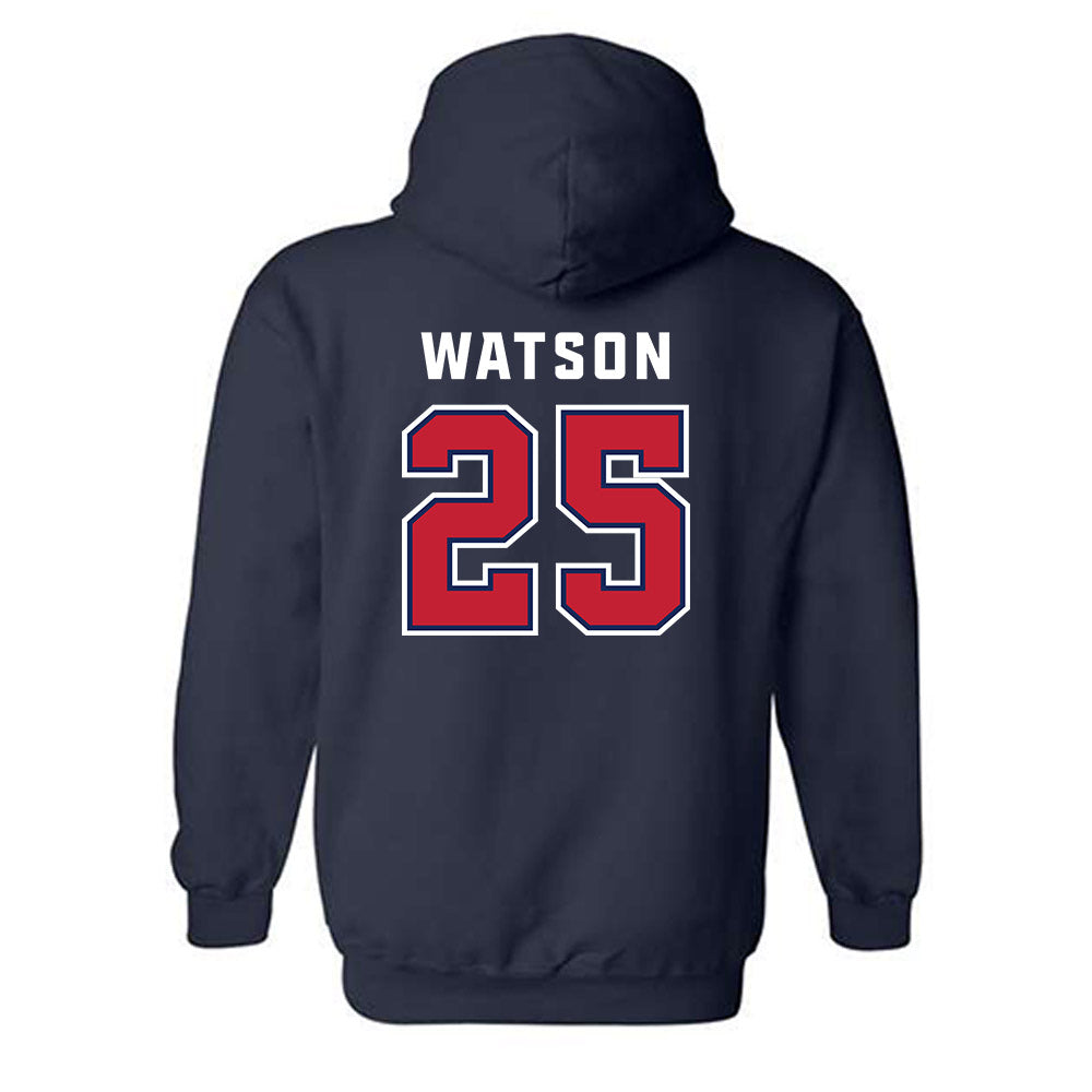 Arizona - NCAA Football : Zuri Watson - Sports Shersey Hooded Sweatshirt-1