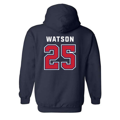 Arizona - NCAA Football : Zuri Watson - Sports Shersey Hooded Sweatshirt-1