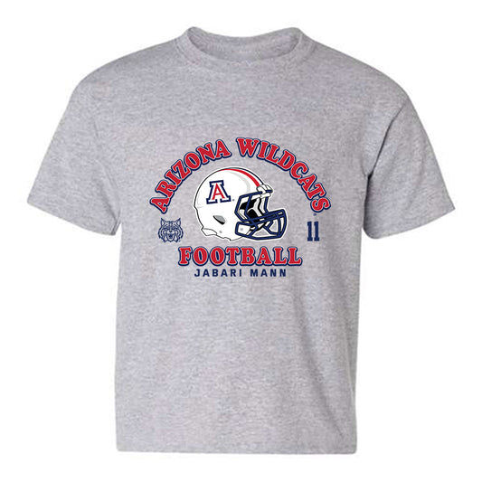 Arizona - NCAA Football : Jabari Mann - Sports Shersey Youth T-Shirt-0