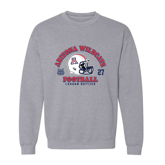 Arizona - NCAA Football : Lohgan Bottjer - Sports Shersey Crewneck Sweatshirt-0