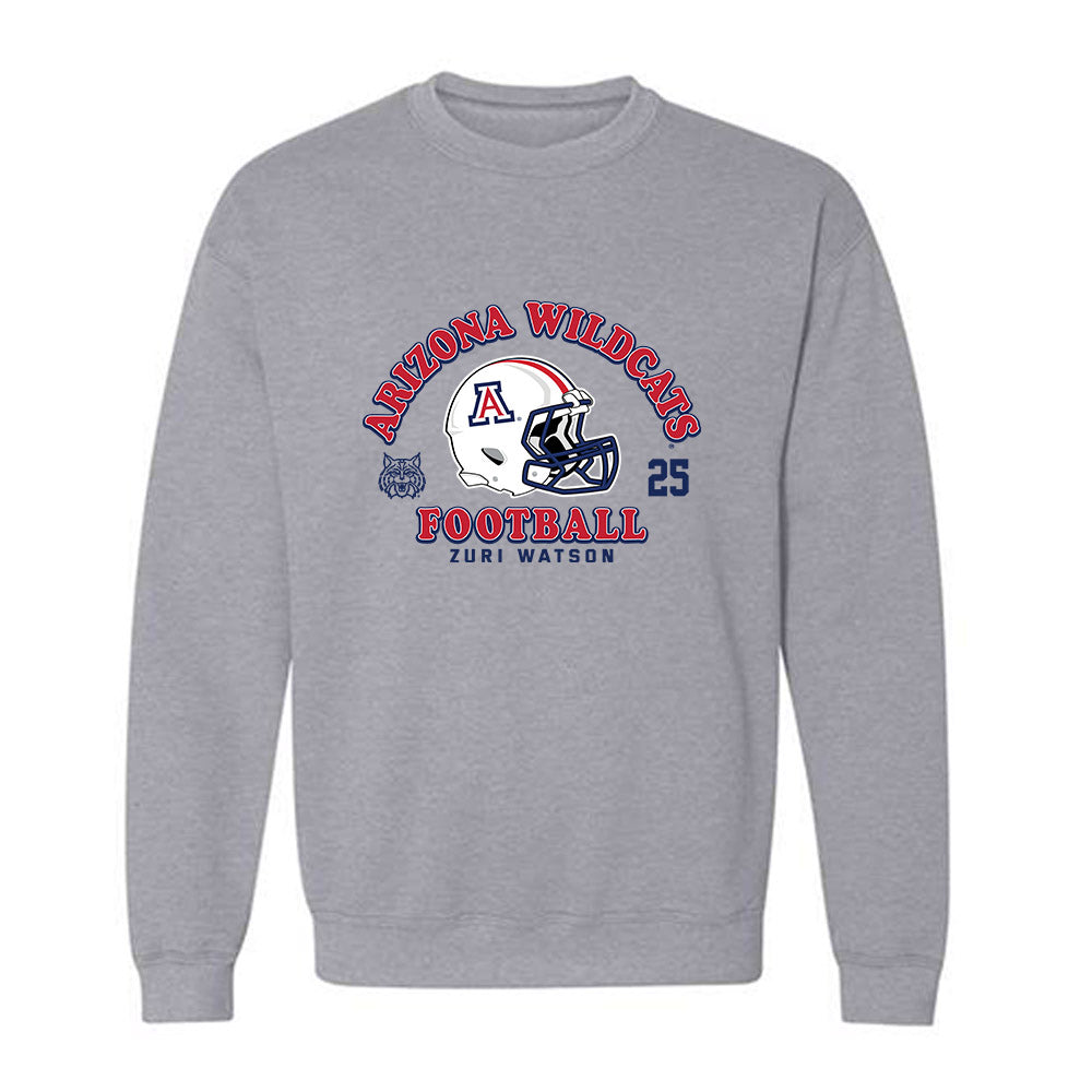 Arizona - NCAA Football : Zuri Watson - Sports Shersey Crewneck Sweatshirt-0