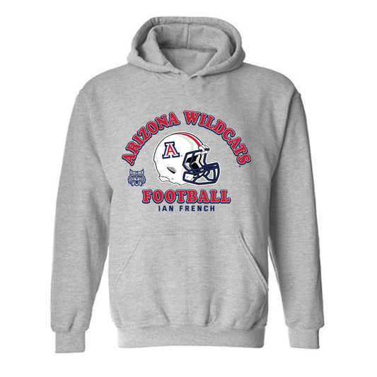 Arizona - NCAA Football : Ian French - Sports Shersey Hooded Sweatshirt-0