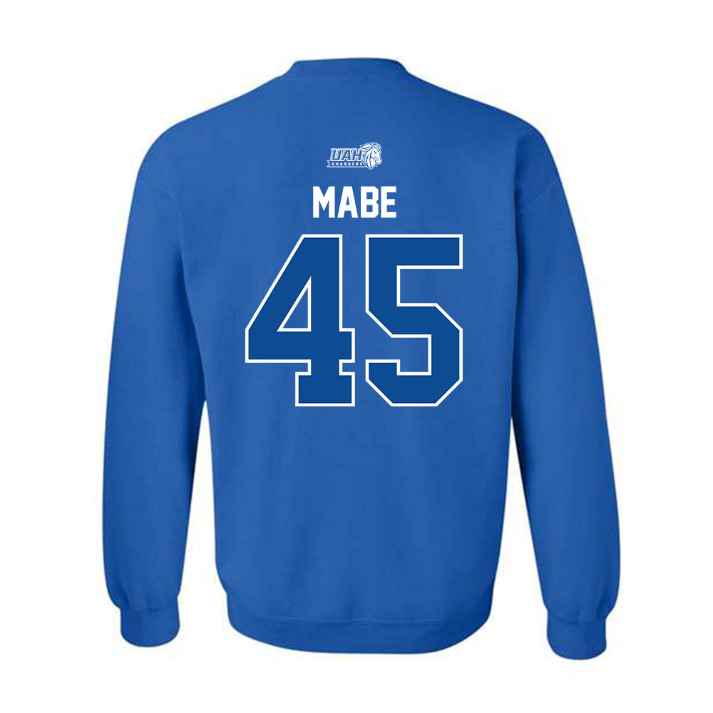 UAH - NCAA Men's Basketball : Jordan Mabe - Classic Shersey Crewneck Sweatshirt-1