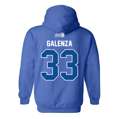 UAH - NCAA Baseball : Gavin Galenza - Classic Shersey Hooded Sweatshirt-1