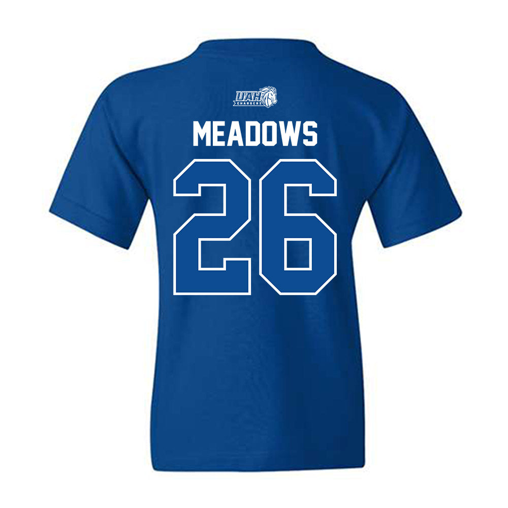 UAH - NCAA Baseball : Jace Meadows - Classic Shersey Youth T-Shirt-1
