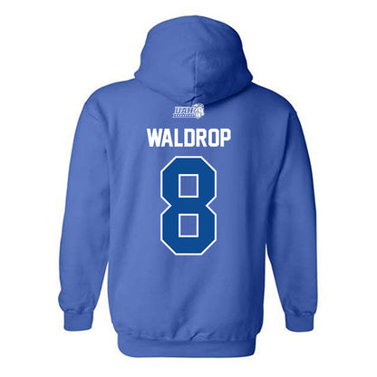 UAH - NCAA Baseball : Gunnar Waldrop - Classic Shersey Hooded Sweatshirt-1