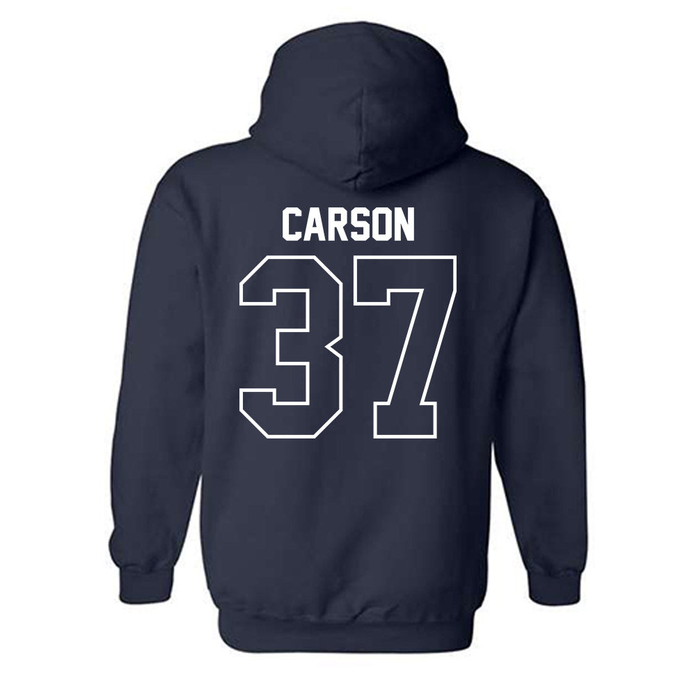 UAH - NCAA Baseball : CJ Carson - Classic Shersey Hooded Sweatshirt-1