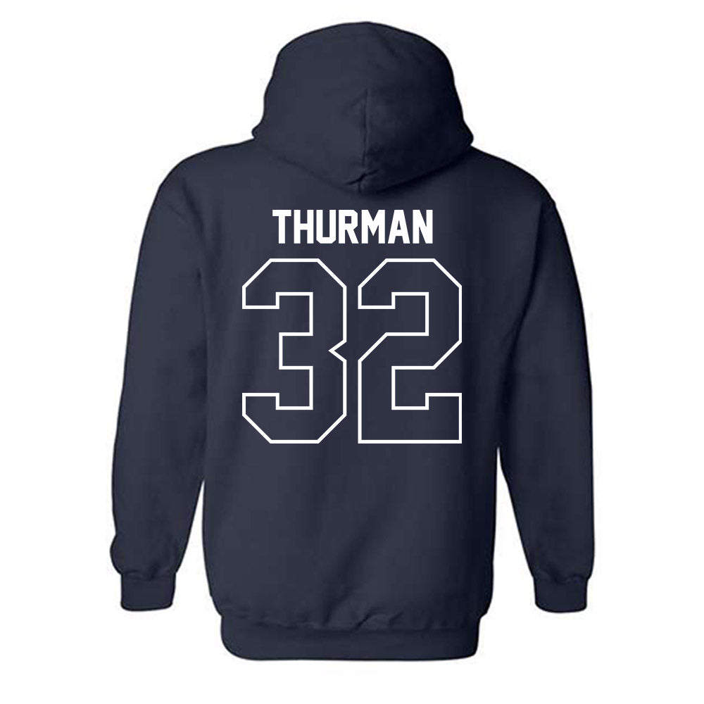 UAH - NCAA Men's Basketball : Matt Thurman - Classic Shersey Hooded Sweatshirt-1
