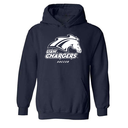UAH - NCAA Women's Soccer : Mariela Delfin - Classic Shersey Hooded Sweatshirt-0