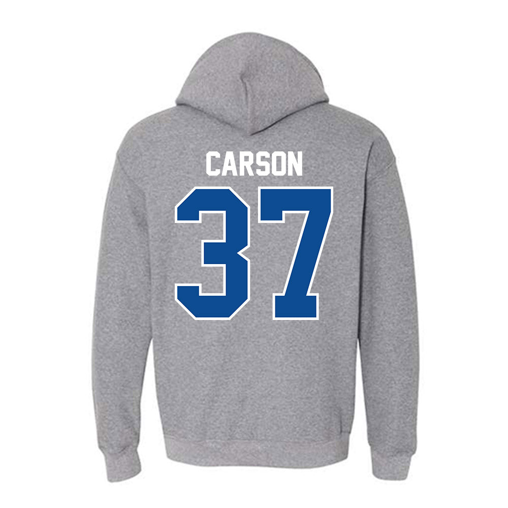 UAH - NCAA Baseball : CJ Carson - Classic Shersey Hooded Sweatshirt-1