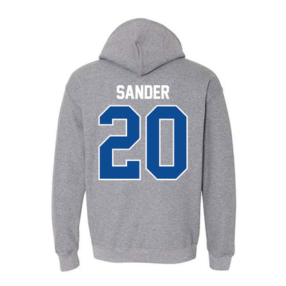 UAH - NCAA Men's Lacrosse : Jake Sander - Classic Shersey Hooded Sweatshirt-1