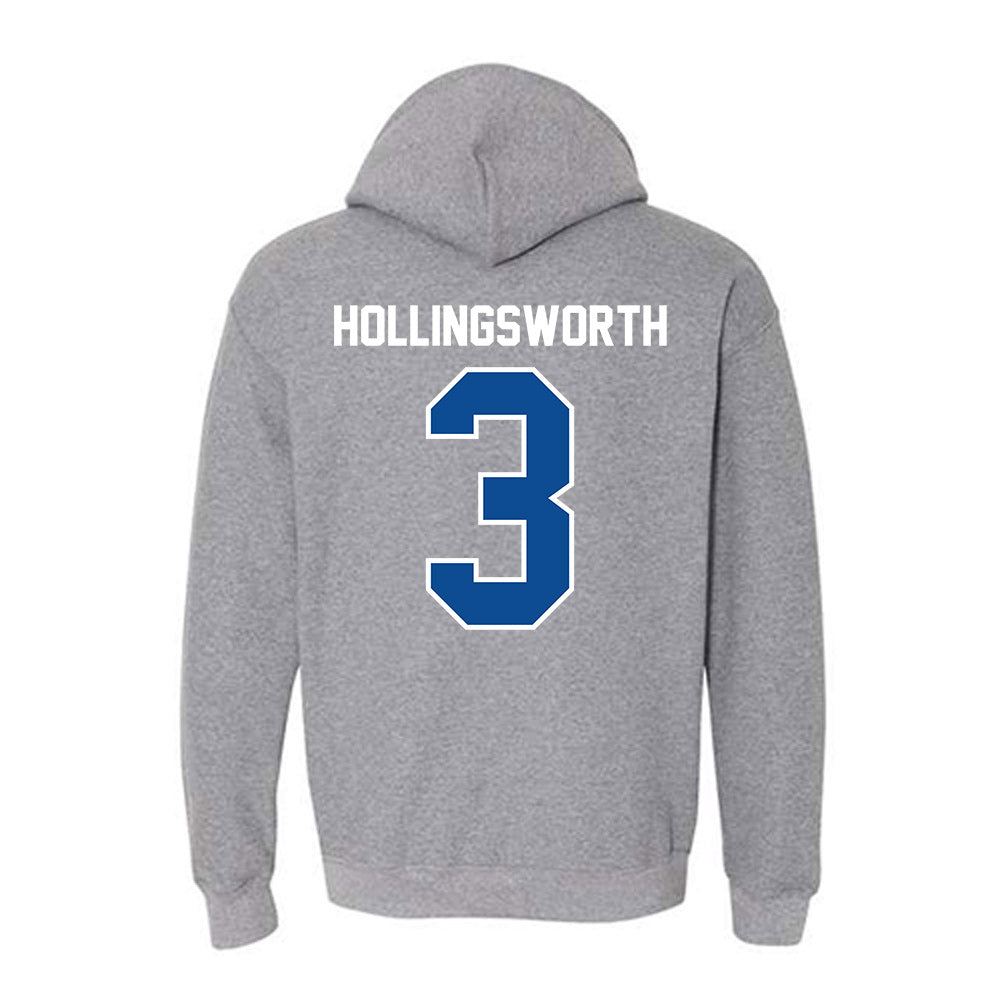 UAH - NCAA Women's Basketball : Mia Hollingsworth - Classic Shersey Hooded Sweatshirt-1