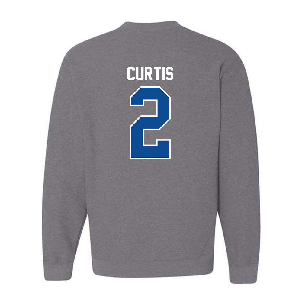 UAH - NCAA Women's Soccer : Chelsey Curtis - Classic Shersey Crewneck Sweatshirt-1