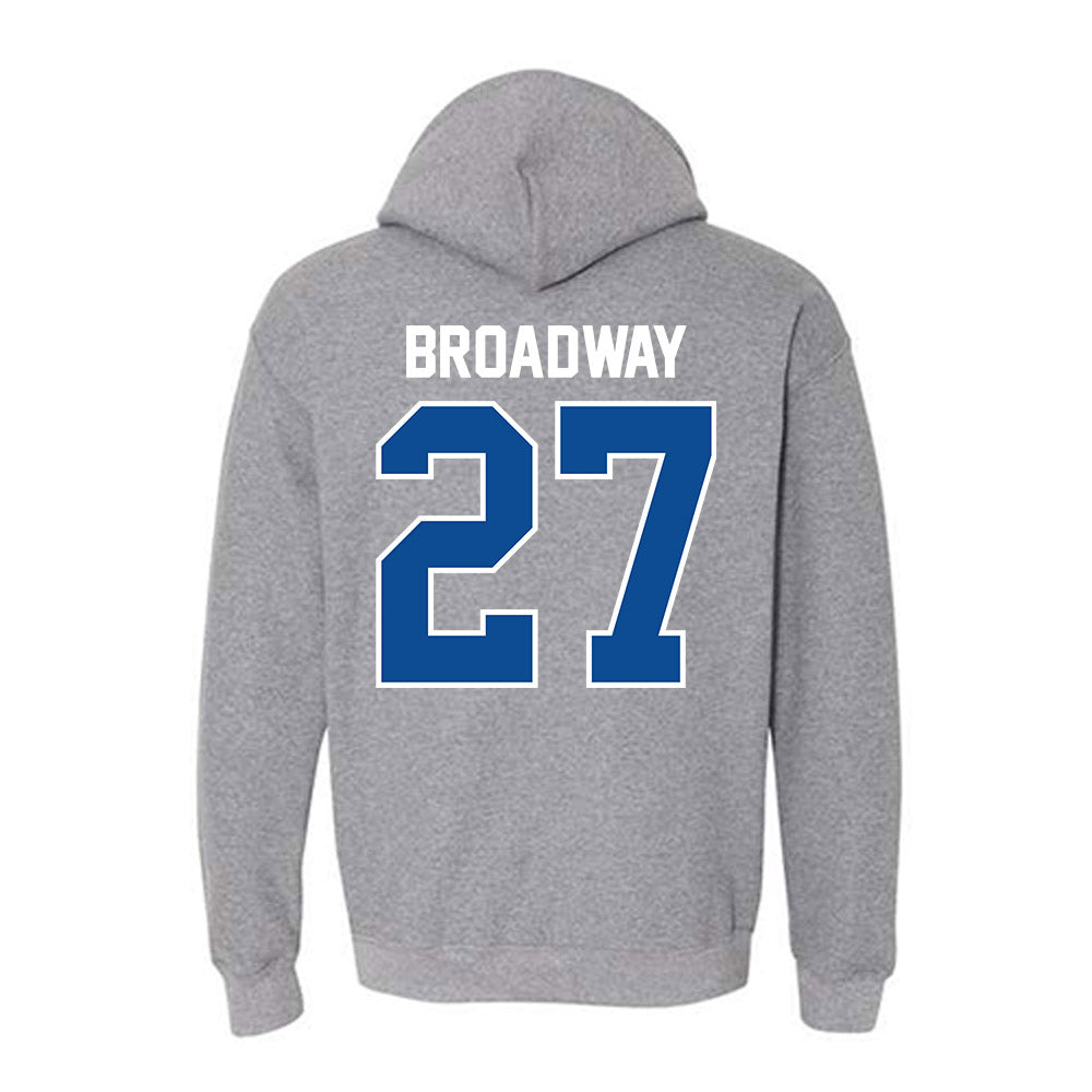 UAH - NCAA Baseball : Landon Broadway - Classic Shersey Hooded Sweatshirt-1