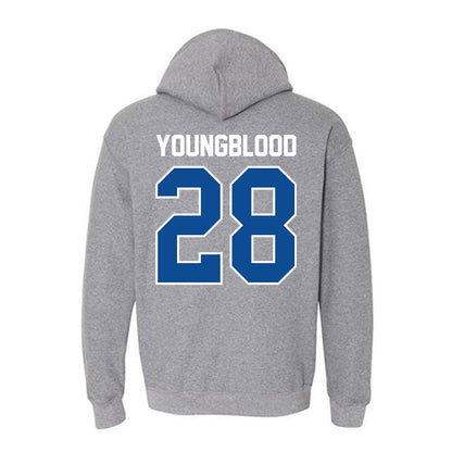 UAH - NCAA Baseball : Nic Youngblood - Classic Shersey Hooded Sweatshirt-1