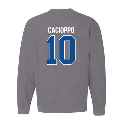 UAH - NCAA Baseball : Cross Cacioppo - Classic Shersey Crewneck Sweatshirt-1