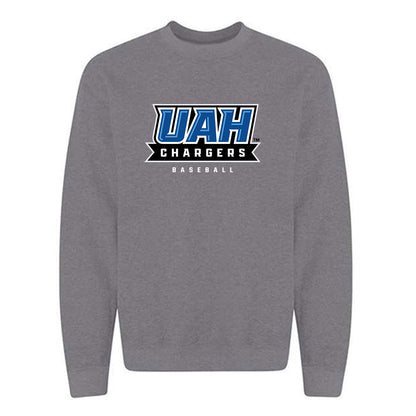 UAH - NCAA Baseball : Jayce Upton - Classic Shersey Crewneck Sweatshirt-0