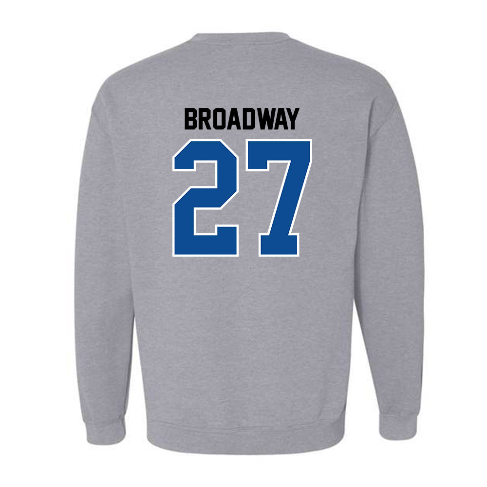 UAH - NCAA Baseball : Landon Broadway - Classic Shersey Crewneck Sweatshirt-1