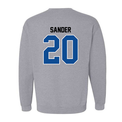 UAH - NCAA Men's Lacrosse : Jake Sander - Classic Shersey Crewneck Sweatshirt-1
