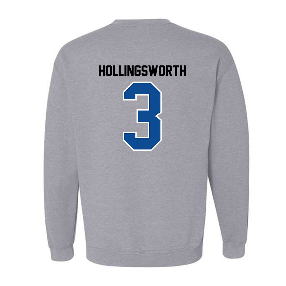 UAH - NCAA Women's Basketball : Mia Hollingsworth - Classic Shersey Crewneck Sweatshirt-1